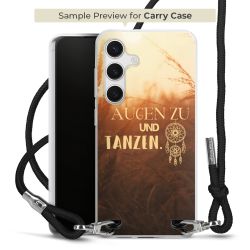 Carry Case Stoff schwarz/silber