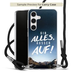 Carry Case Stoff schwarz/silber