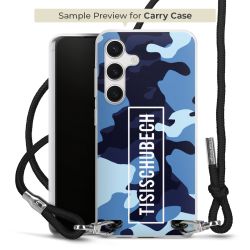 Carry Case Stoff schwarz/silber