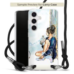 Carry Case Fabric black/silver