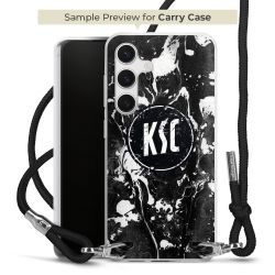 Carry Case Stoff schwarz/silber