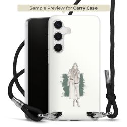 Carry Case Fabric black/silver