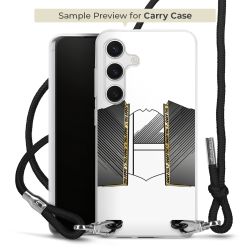 Carry Case Stoff schwarz/silber