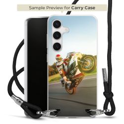 Carry Case Stoff schwarz/silber