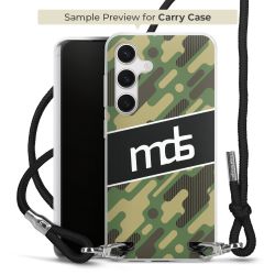 Carry Case Stoff schwarz/silber