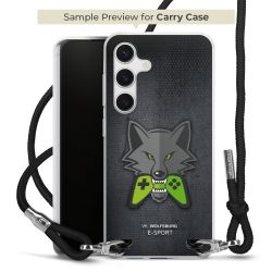 Carry Case Stoff schwarz/silber