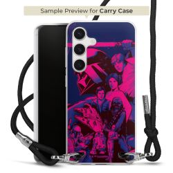 Carry Case Fabric black/silver