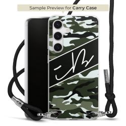 Carry Case Stoff schwarz/silber