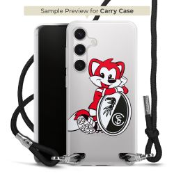 Carry Case Stoff schwarz/silber