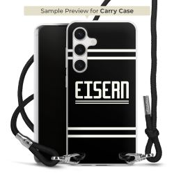 Carry Case Stoff schwarz/silber