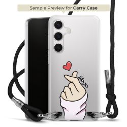 Carry Case Stoff schwarz/silber