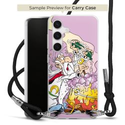 Carry Case Stoff schwarz/silber