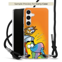 Carry Case Stoff schwarz/silber