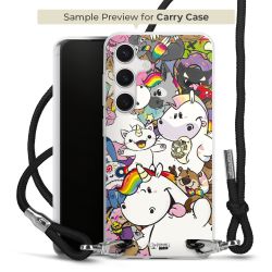 Carry Case Stoff schwarz/silber