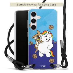 Carry Case Stoff schwarz/silber