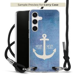 Carry Case Stoff schwarz/silber