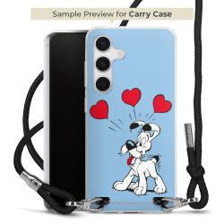 Carry Case Stoff schwarz/silber