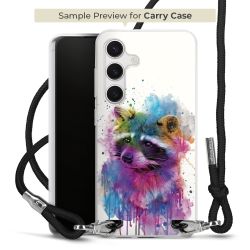 Carry Case Stoff schwarz/silber