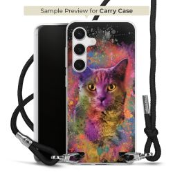 Carry Case Stoff schwarz/silber