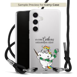 Carry Case Stoff schwarz/silber