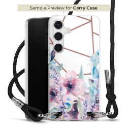 Carry Case Transparent Fabric black/silver