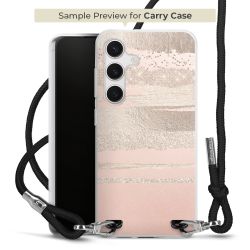 Carry Case Transparent Fabric black/silver