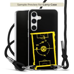 Carry Case Stoff schwarz/silber