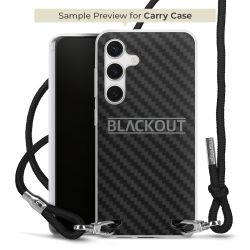 Carry Case Stoff schwarz/silber