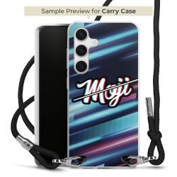 Carry Case Stoff schwarz/silber