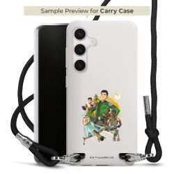 Carry Case Stoff schwarz/silber