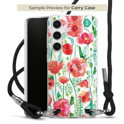 Carry Case Transparent Fabric black/silver