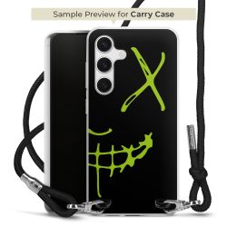 Carry Case Stoff schwarz/silber