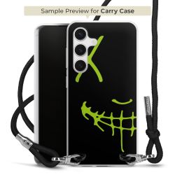 Carry Case Stoff schwarz/silber