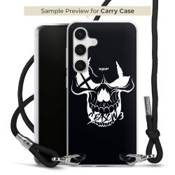 Carry Case Stoff schwarz/silber