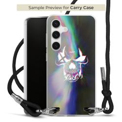 Carry Case Stoff schwarz/silber