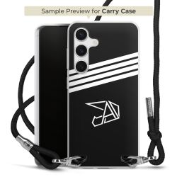 Carry Case Stoff schwarz/silber