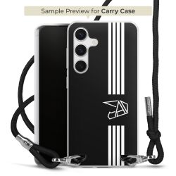 Carry Case Stoff schwarz/silber