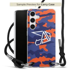 Carry Case Stoff schwarz/silber