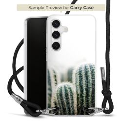 Carry Case Transparent Fabric black/silver