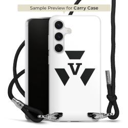 Carry Case Stoff schwarz/silber