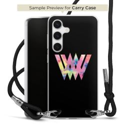 Carry Case Stoff schwarz/silber