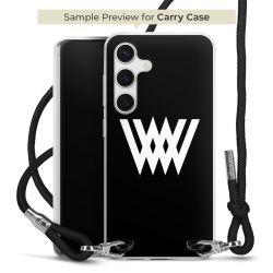 Carry Case Stoff schwarz/silber