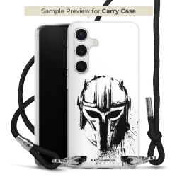 Carry Case Stoff schwarz/silber