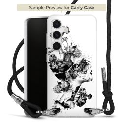 Carry Case Fabric black/silver