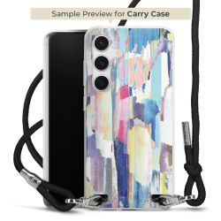 Carry Case Transparent Fabric black/silver