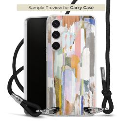 Carry Case Transparent Fabric black/silver