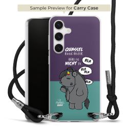 Carry Case Stoff schwarz/silber