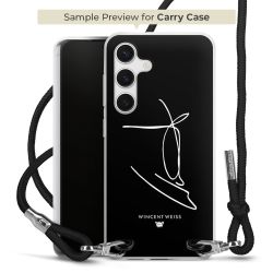 Carry Case Stoff schwarz/silber