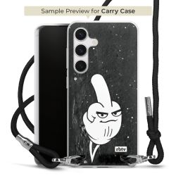 Carry Case Stoff schwarz/silber