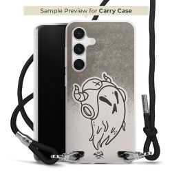 Carry Case Stoff schwarz/silber